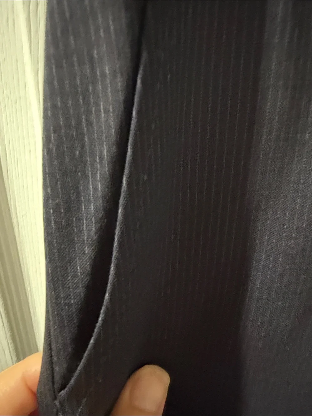 J. Crew Women's Pinstripe Straight-Leg Trousers
